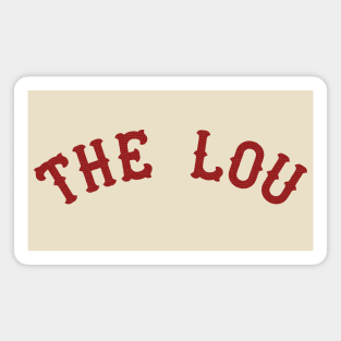 The Lou // Retro St Louis Fan Tribute Magnet